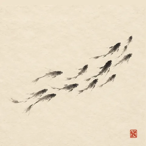 A small or brightly coloured fish — Korean conception dream