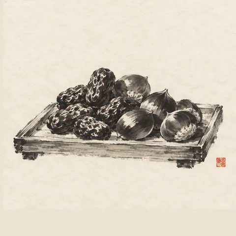 Jujubes and chestnuts — Korean conception dream