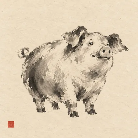 A pig — Korean conception dream